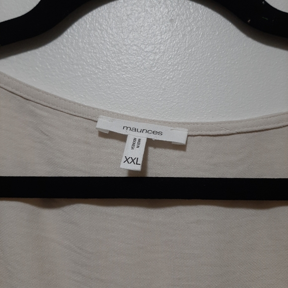 Maurices wrap around tank top blouse - Picture 6 of 7